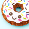 Colorbok Sew Cute! Felt Backpack Clip Kit-Donut - 74403