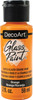 DecoArt Glass Paint 2oz-Orange - DGP2OZ-05 - 766218123374