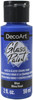DecoArt Glass Paint 2oz-Blue DGP2OZ-11 - 766218123435