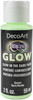 DecoArt Americana Glow In The Dark Paint 2oz-Green - DAGC2OZ-380 - 766218126153