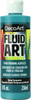 DecoArt FluidArt Ready-To-Pour Acrylic Paint 8oz-Deep Turquoise - DFA-14 - 766218117922