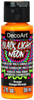DecoArt Black Light Neon Acrylic Paint 2oz-Orange - ABLN-02 - 766218118004