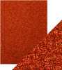 Craft Perfect Glitter Cardstock 8.5"X11"-Ruby Ritz - GLTTRCRD-9964E