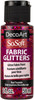DecoArt SoSoft Fabric Glitters Acrylic Paint 2oz-Red Twinkle - DSSFG2OZ-07 - 766218115591