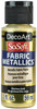 DecoArt SoSoft Fabric Metallics Acrylic Paint 2oz-Glorious Gold - DSM2OZ-19 - 766218056276