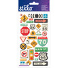 Sticko Dimensional Stickers-Road Signs - E5245045