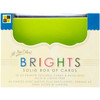 Boxed Cards - A2 (4.375"X5.75") 40 Cards & Envelopes-DCWV - Brights - Solid - CM025-00019