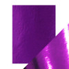 Craft Perfect Mirror Cardstock 8.5"X11" 5/Pkg-High Gloss Electric Purple - MIRRORG-9455E