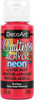 DecoArt Crafter's Acrylic All-Purpose Specialty Paint 2oz-Red Neon - DCAS-129 - 766218047502