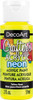 DecoArt Crafter's Acrylic All-Purpose Specialty Paint 2oz-Yellow Neon - DCAS-131 - 766218047076