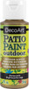 DecoArt Patio Paint 2oz-Glorious Gold - DCP-400 - 766218037619