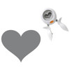 Fiskars Squeeze Punch X-Large-Heart, 2" - SQXL-1741
