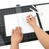 Tim Holtz Glass Media Mat-23.75"X14.25" - 1914E Tim Holtz Glass Media Mat-23.75"X14.25" - 1914E