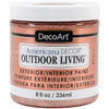 DecoArt Americana Decor Outdoor Living Metallic Paint 8oz-Rose Gold - ADOLM-30 - 766218091482