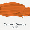 DecoArt Americana Acrylic Paint 2oz-Canyon Orange - Opaque - DA-238