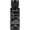 DecoArt Patent Leather Paint 2oz-Black DPL-01 - 766218099655