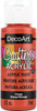 DecoArt Crafter's Acrylic All-Purpose Paint 2oz-Orange - DCA-07 - 016455545362