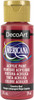 DecoArt Americana Acrylic Paint 2oz-Country Red - Opaque - DA-018 - 016455118306