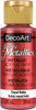 DecoArt Dazzling Metallics Acrylic Paint 2oz-Royal Ruby - DM-DA074 - 016455174302