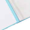 Colorbok Post Bound Fabric Album 12"X12"-Light Teal - 71848D