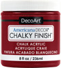 DecoArt Americana Chalky Finish Paint 8oz-Rouge - ADC-07 - 766218072276