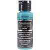DecoArt Americana Multi-Surface Satin Acrylic Paint 2oz-Deep Turquoise - DA5-30-24 - 766218065407