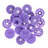 5 Pack - Bohin Finger Snap Fasteners 13mm (1/2") 8 Sets-Mauve - SNAP13MM-71755 5 Pack - Bohin Finger Snap Fasteners 13mm (1/2") 8 Sets-Mauve - SNAP13MM-71755