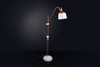 Daylight Anita Floor Lamp-Copper/White - 5A0023X4-1G73Z