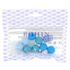 Bohin Round Silicone Beads 9/Pkg-BLUE ASSORTMENT 15MM - K6000 - 3073646060001