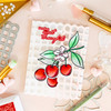 Pinkfresh Studio Die 3/Pkg-Cherry Bliss - 5A002MY6-1GPCJ