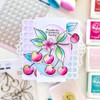 Pinkfresh Studio Stamp Set 5/Pkg-Cherry Bliss 5A002MY5-1GPCT
