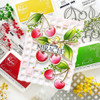 Pinkfresh Studio Stamp Set 5/Pkg-Cherry Bliss 5A002MY5-1GPCT
