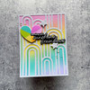 Pinkfresh Studio Stencils 6/Pkg-Radiating Hearts and Stars - 5A002MXZ-1GPCM