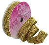 3 Pack Morex Ribbon Velvet Glitter 5/8"X3yd-Gold 5A002L80-1GN1Y - 750265374407