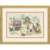 Dimensions Gold Collection Counted Cross Stitch Kit 16"X11"-Blissful Moments (18 Count) - 5A002W18-1GWQM