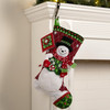 Bucilla Felt Stocking Applique Kit 18" Long-Snowman's Quilted Delight - 5A002W1V-1GWQV