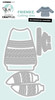 Friendz CCL Cutting Die-Nr. 988 Sweater - 5A002LYC-1GNKV - 8713943159422