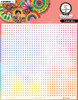 Art By Marlene Floral Frame 8"X8" Stencil-Nr. 326 Lotsa Dots - 5A002LZS-1GNLD - 8713943158067