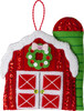 Bucilla Felt Ornaments Applique Kit Set Of 6-Barnyard Cheer - 5A002W1S-1GWQW - 046109897684 Bucilla Felt Ornaments Applique Kit Set Of 6-Barnyard Cheer - 5A002W1S-1GWQW - 046109897684