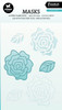 Studio Light Essentials 5.82"X8.25" Stencil-Nr. 345 Classic Rose - 5A002LX4-1GNKY - 8713943160602