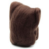 Clover Natural Wool Roving .3oz-Brown 79R-7931