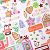 Paige Evans Sugarplum Wishes Stickers 6"X12" Sheet 81/Pkg-W/Red Foil - PE021998