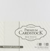 Core'dinations Value Pack Cardstock 12"X12" 80lb 20/Pkg-White Canvas - 320244 - 718813202442