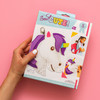 6 Pack - Colorbok Sew Cute! Felt Backpack Clip Kit-Unicorn - 74299