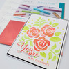 Gina K Designs Fancy Foil 6"X8" 12/Pkg-Sunkissed Coral - Matte Finish - 5A002W97-1GX1N