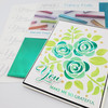 2 Pack - Gina K Designs Fancy Foil 6"X8" 12/Pkg-Emerald Coast - 5A002W96-1GX1M 2 Pack - Gina K Designs Fancy Foil 6"X8" 12/Pkg-Emerald Coast - 5A002W96-1GX1M