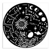 Stamperia Stencil 4.72"x4.72"-Cosmos Circle - 5A002MCL-1GNT1