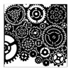 Stamperia Stencil 4.72"x4.72"-Gears Pattern 5A002MDB-1GNSD