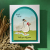 Spellbinders Clear Stamp & Die Set On the Farm Collection-Honk Honk - 5A002WJP-1GXB5