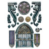 Stamperia Silicone Mold A5-Gothic Architecture Elements - 5A002MCR-1GNTW